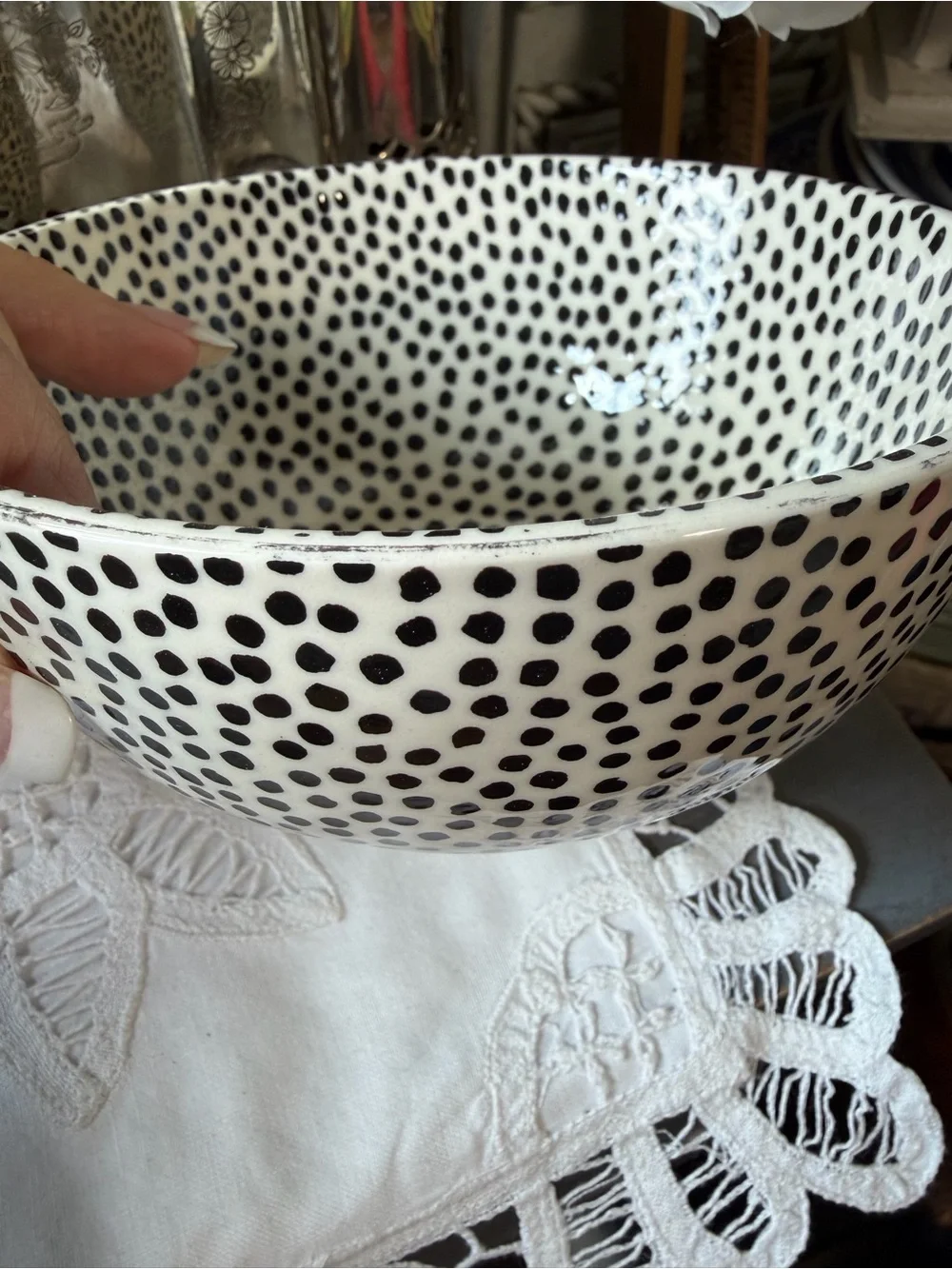 Thyme & table bowl